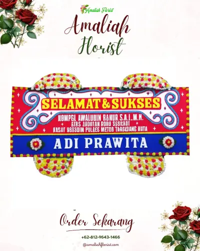 Karangan Bunga Ucapan Selamat malangnengah